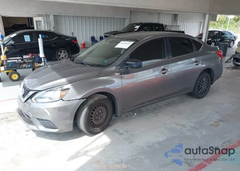 2016 Nissan Sentra Sv из США, поврежденный, VIN 3N1AB7AP4GY324719